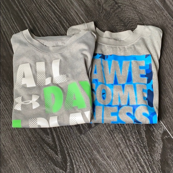 Nike Other - 2‼️ Boys Shirts Nike/Under Armour